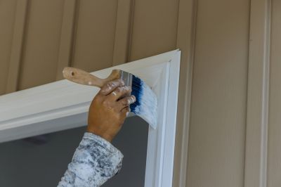 Painting of Roof Edges and Trim